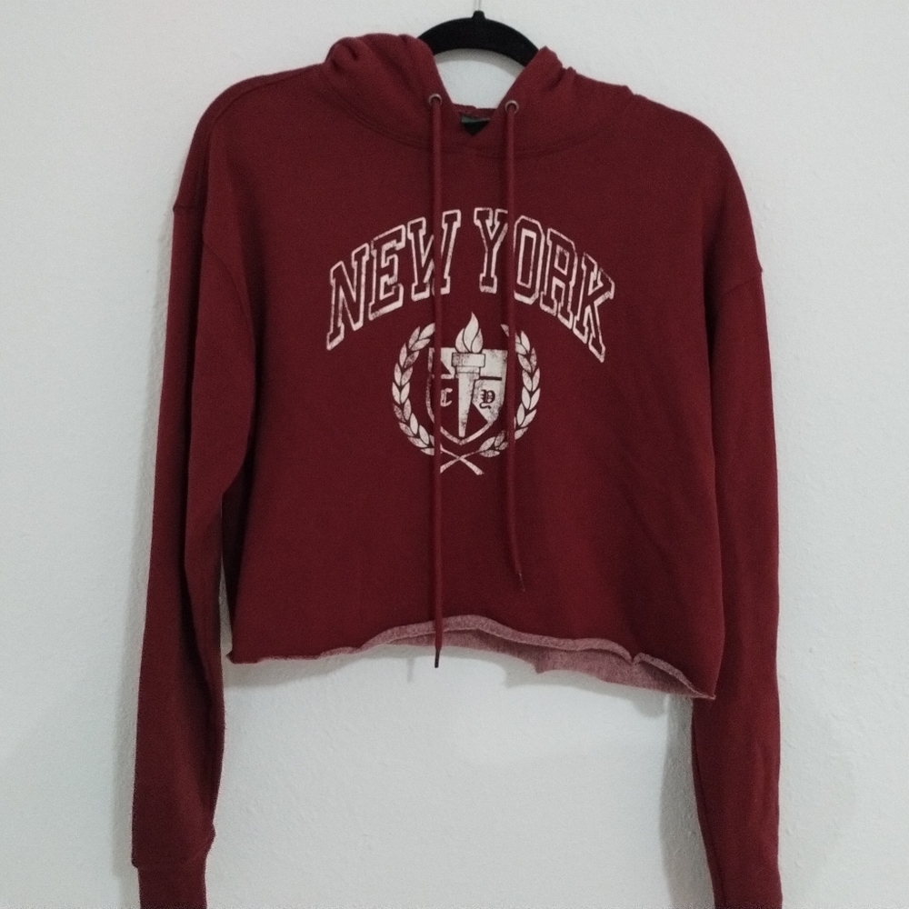 New York Crop Sweater